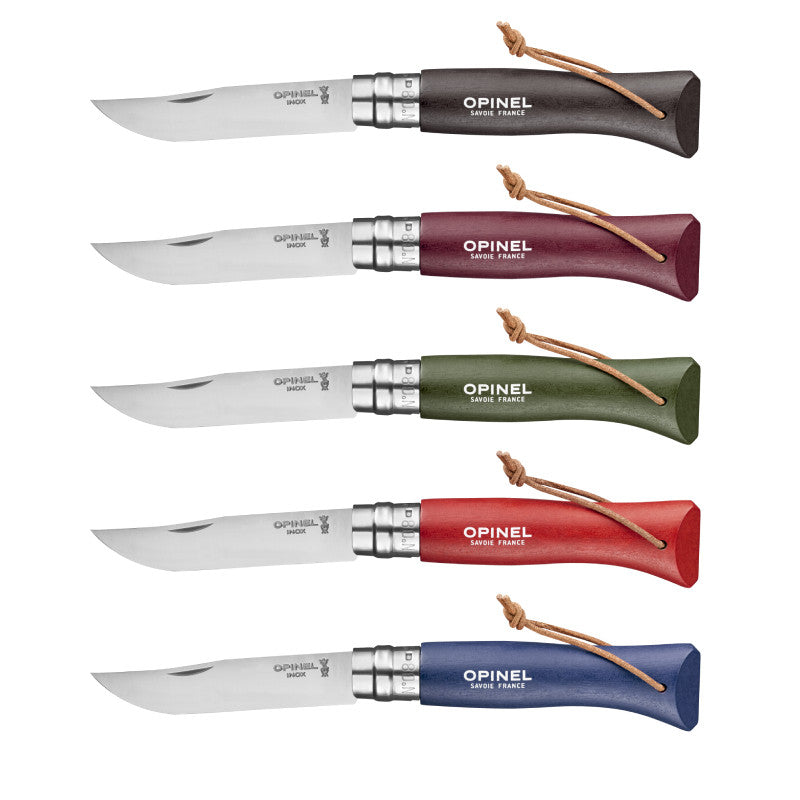 Opinel no 8 Colorama zakmessen