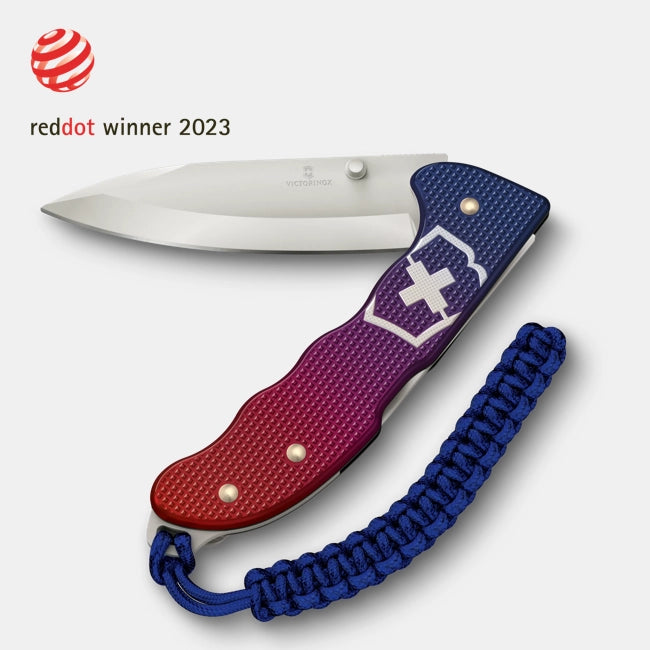 Victorinox Evoke Alox blauw/rood