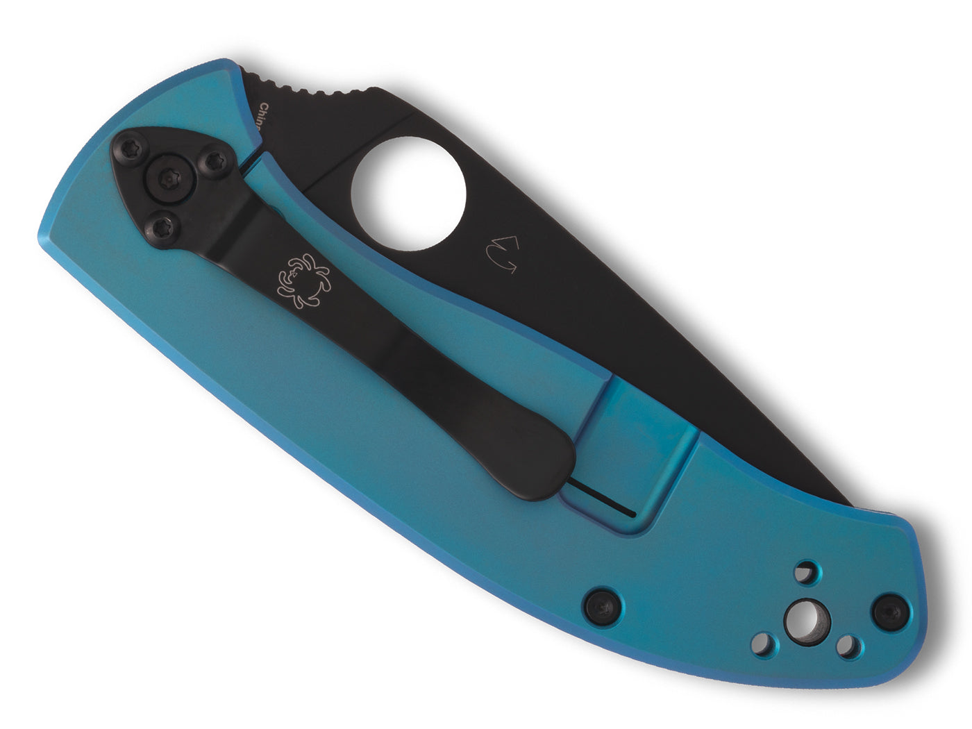 Spyderco Tenacious Titanium Blue /Black