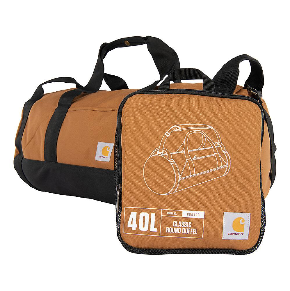 Carhartt 40 Liter classic round Duffle bag packable