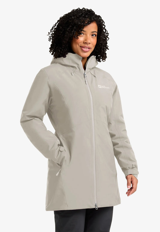 Jack-wolfskin Heidelstein gevoerde Dames outdoorjas