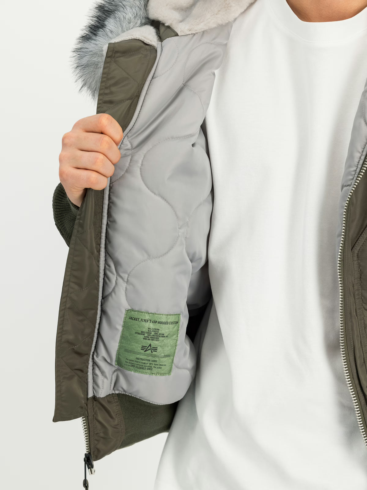 Alpha industries 45/P Hooded Custom Jacket
