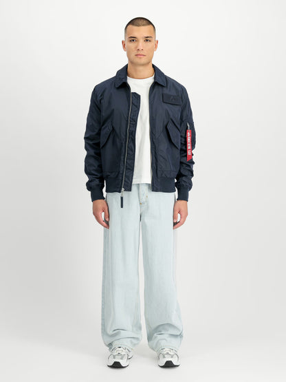 Alpha industries CWU-36/p TT Light bomber jack Replica Blue