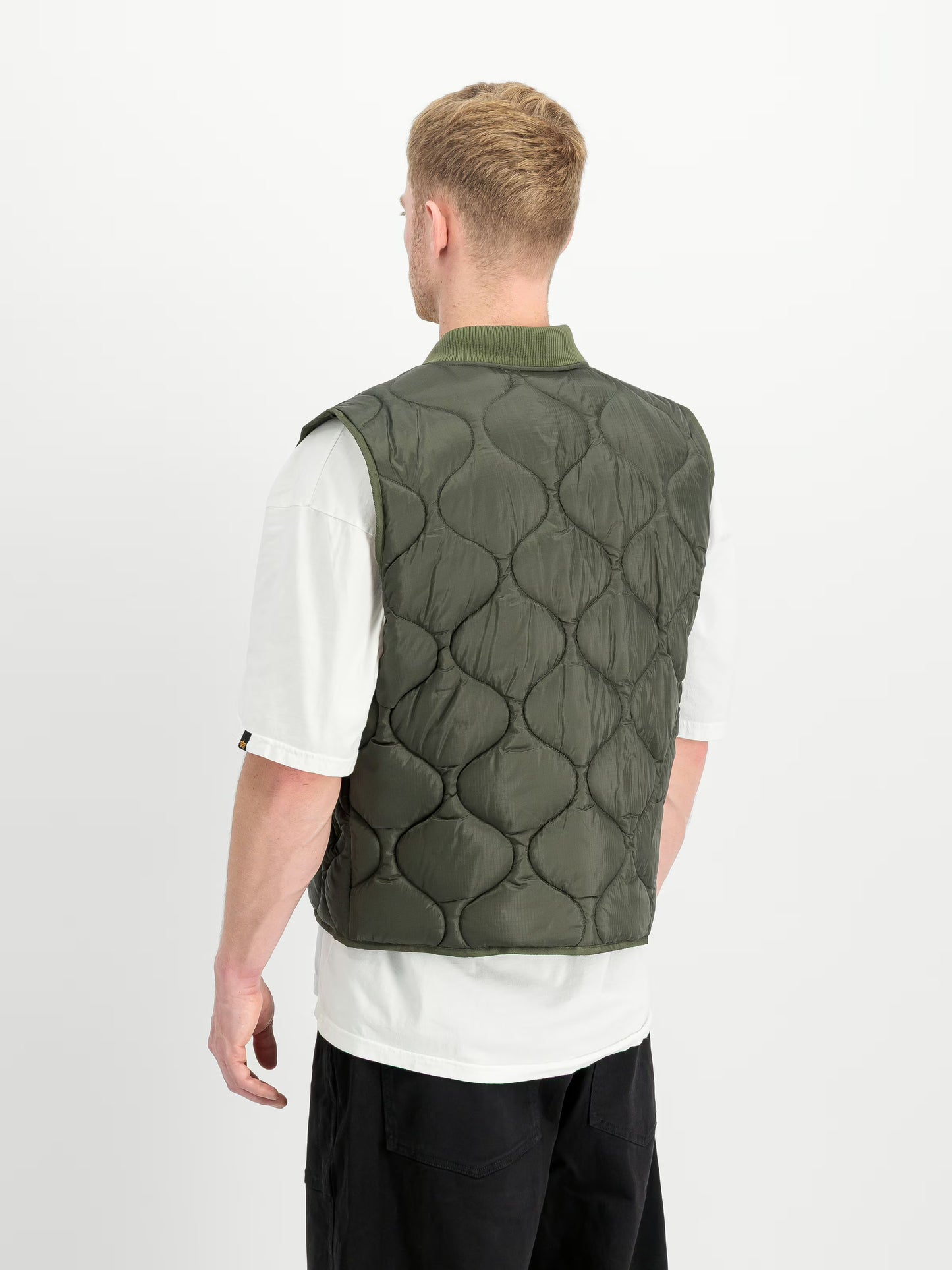 Alpha industries Q-1 vest doorgestikte bodywarmer