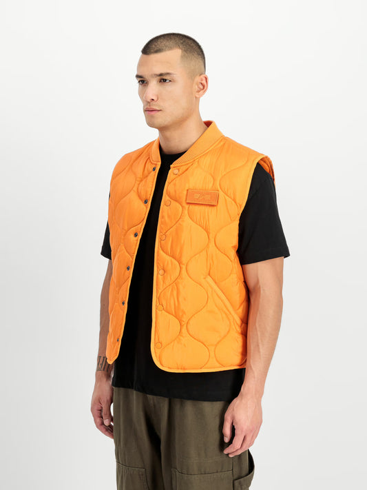 Alpha industries Q-1 vest doorgestikte bodywarmer