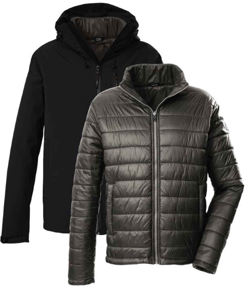 Killtec 3-1 waterdichte outdoorjas heren