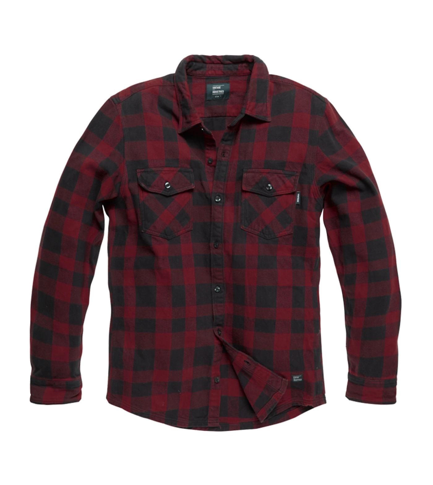 Vintage Industries Globe Heavy weight Flanellen overhemd