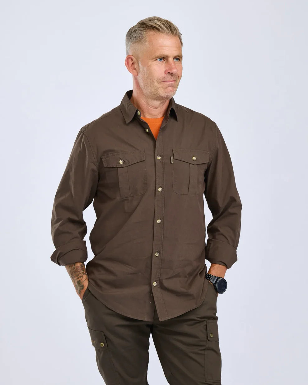 Pinewood Insectsafe Poplin shirt
