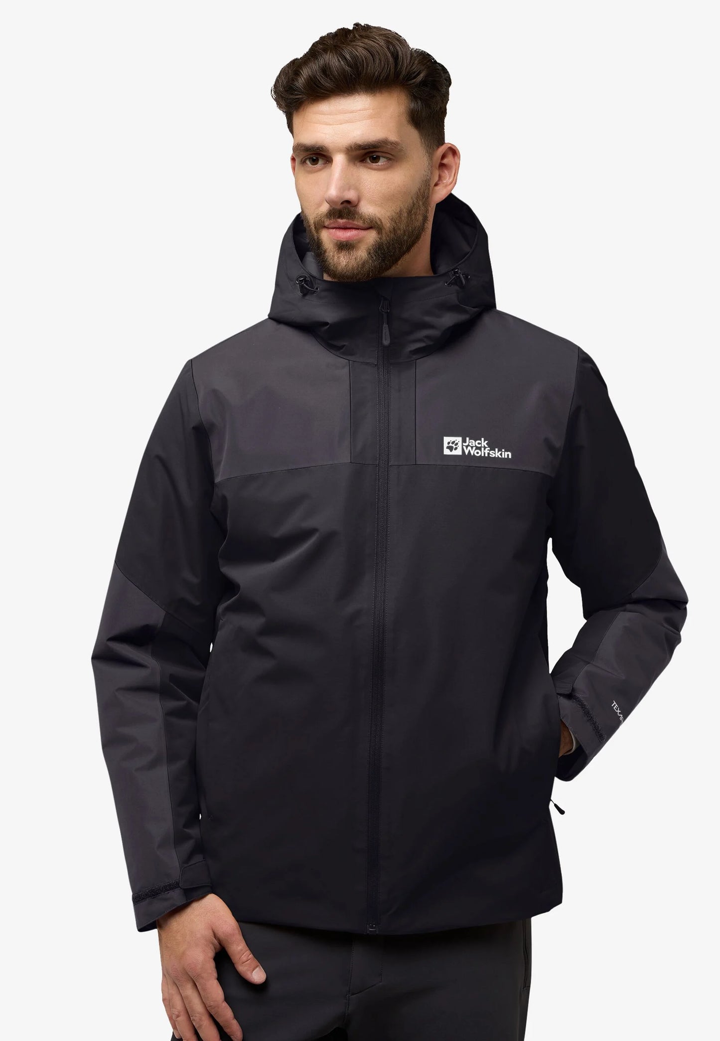 Jack-wolfskin Jasper gevoerde outdoorjas