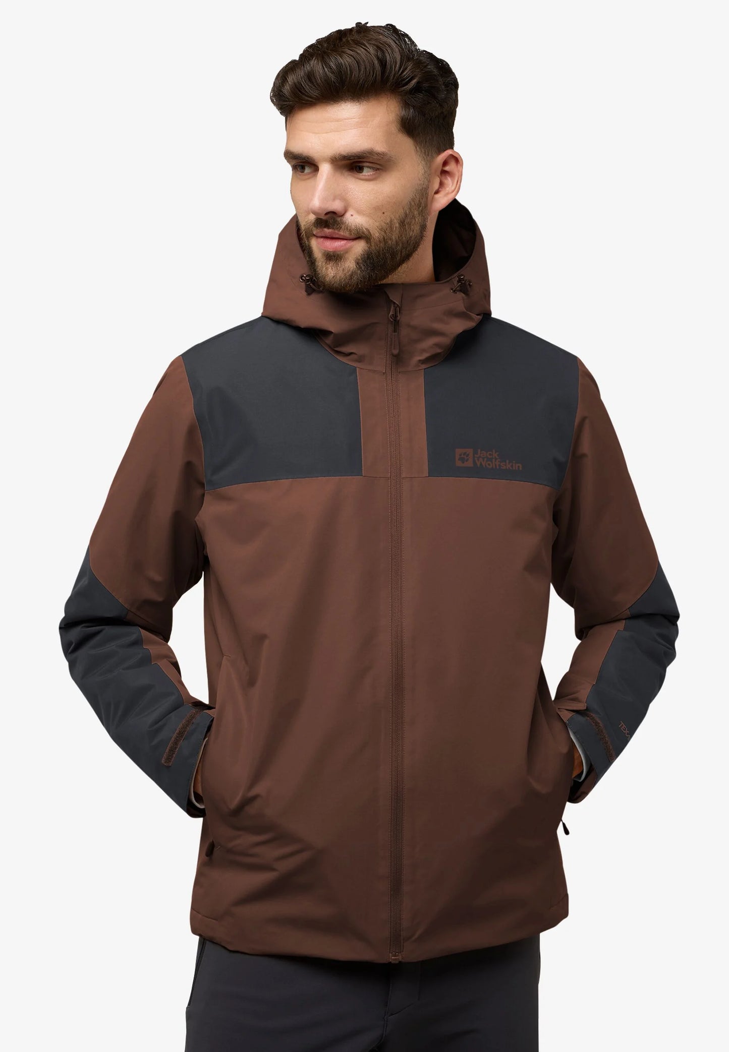 Jack-wolfskin Jasper gevoerde outdoorjas