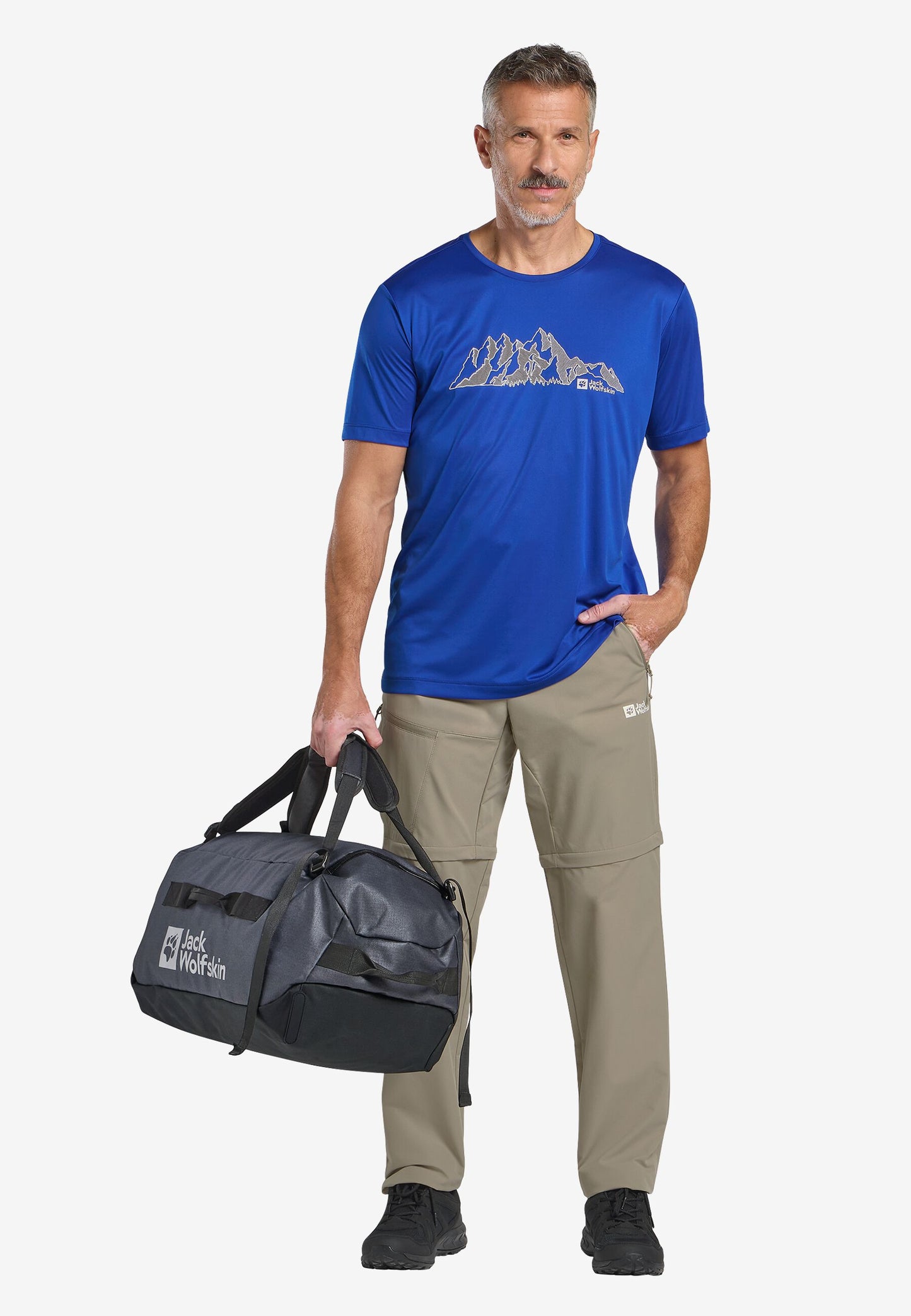 Jack wolfskin all-in Duffle 45 liter midnight sky