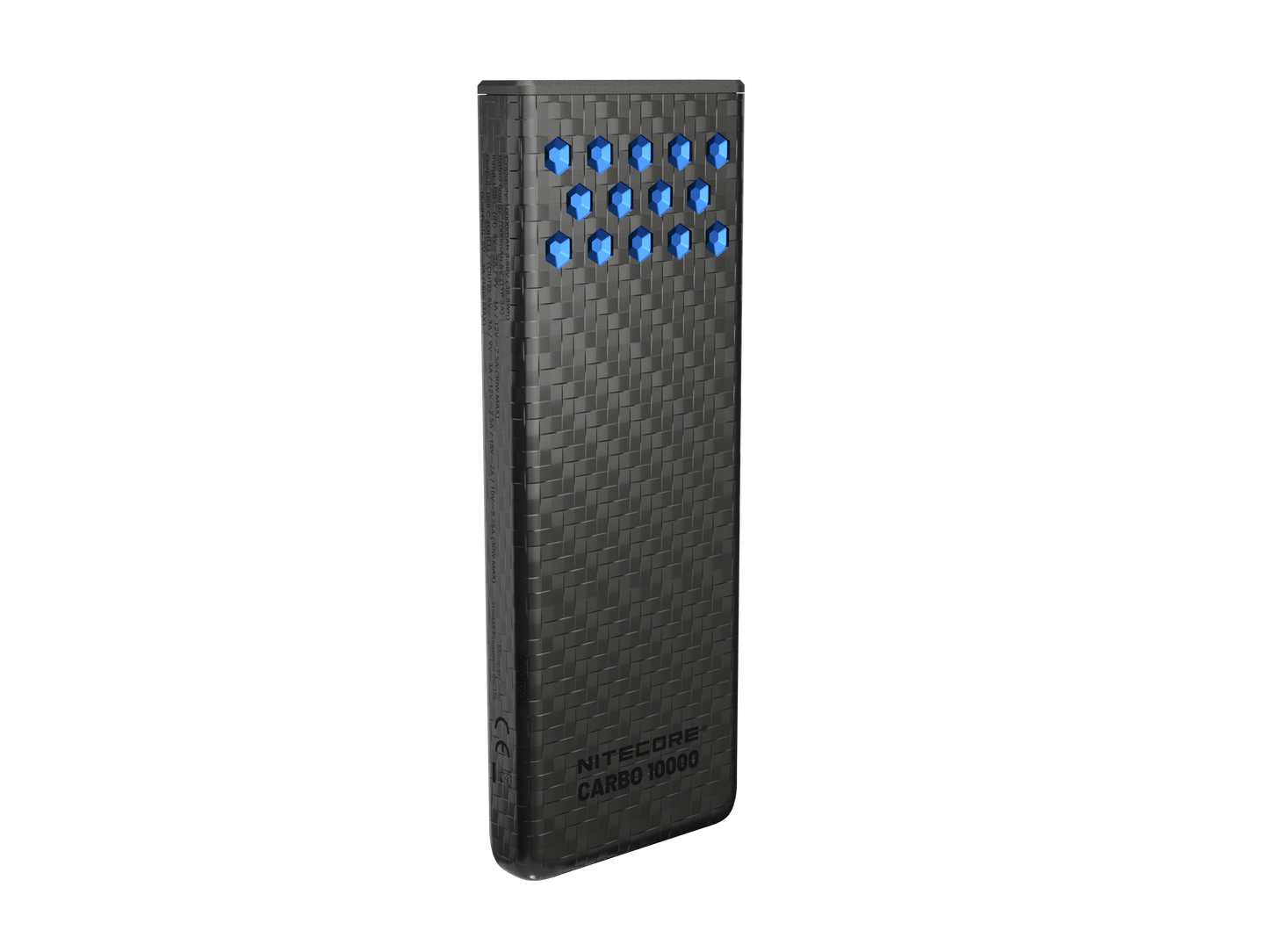 Nitecore CARBO 10000 Gen2 Powerbank blauw