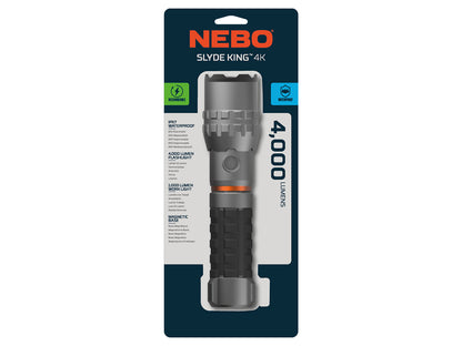 Nebo Slyde King 4K oplaadbare zaklamp