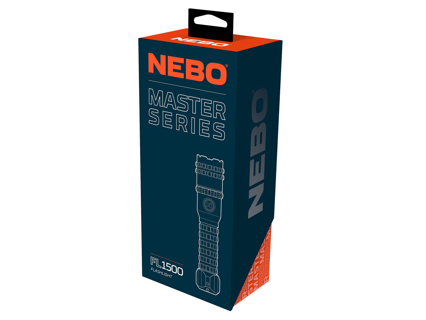 Nebo Master serie FL1500 oplaadbare zaklamp