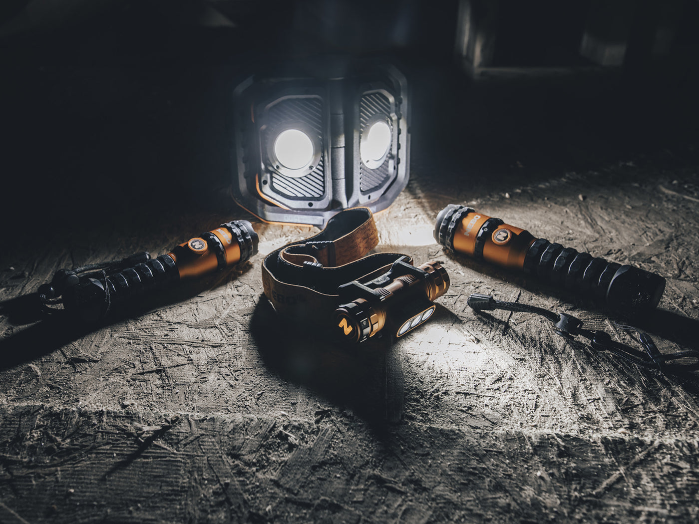 Nebo Master serie FL1500 oplaadbare zaklamp