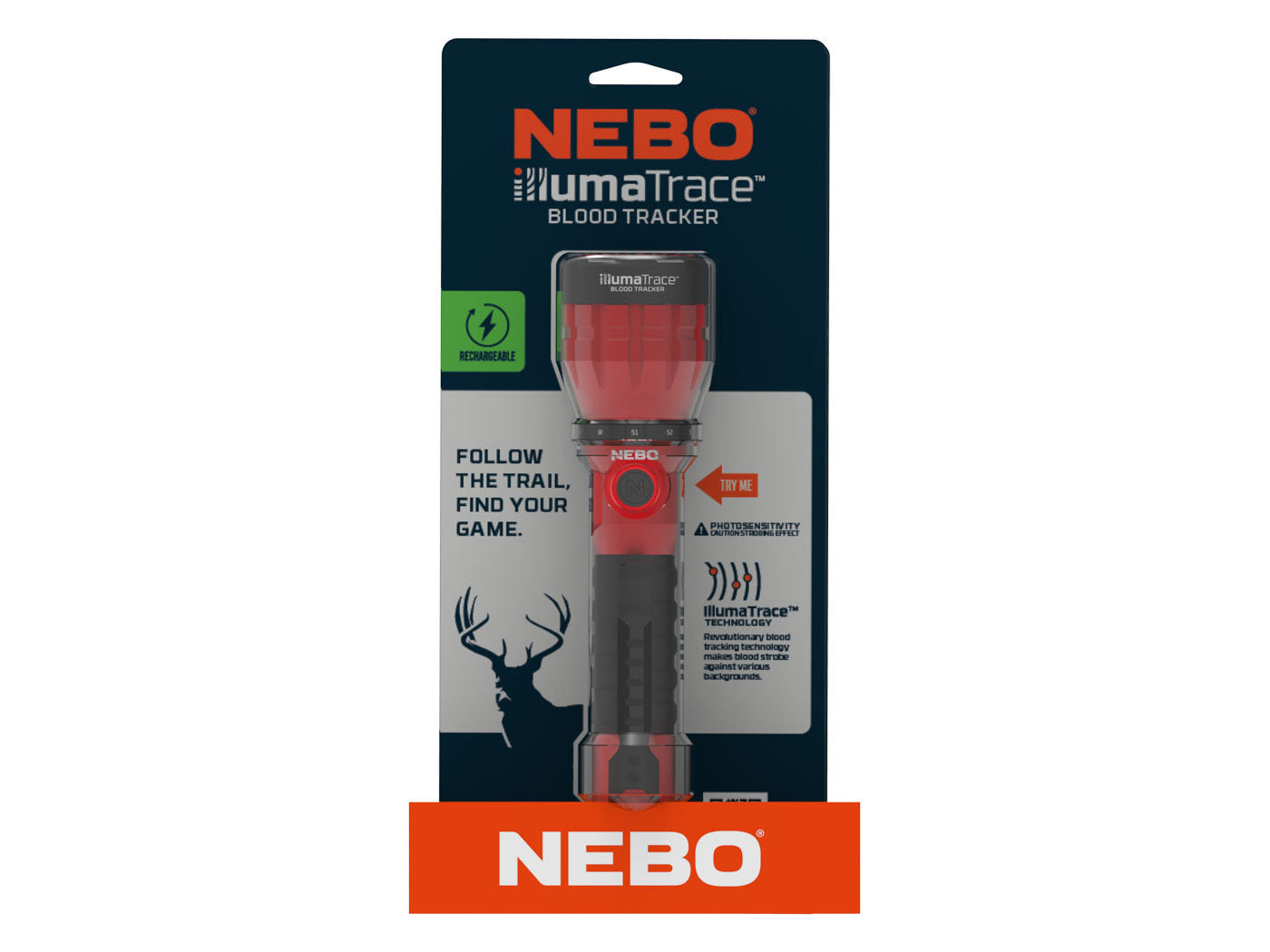 Nebo Illumatrace Blood Tracker zaklamp