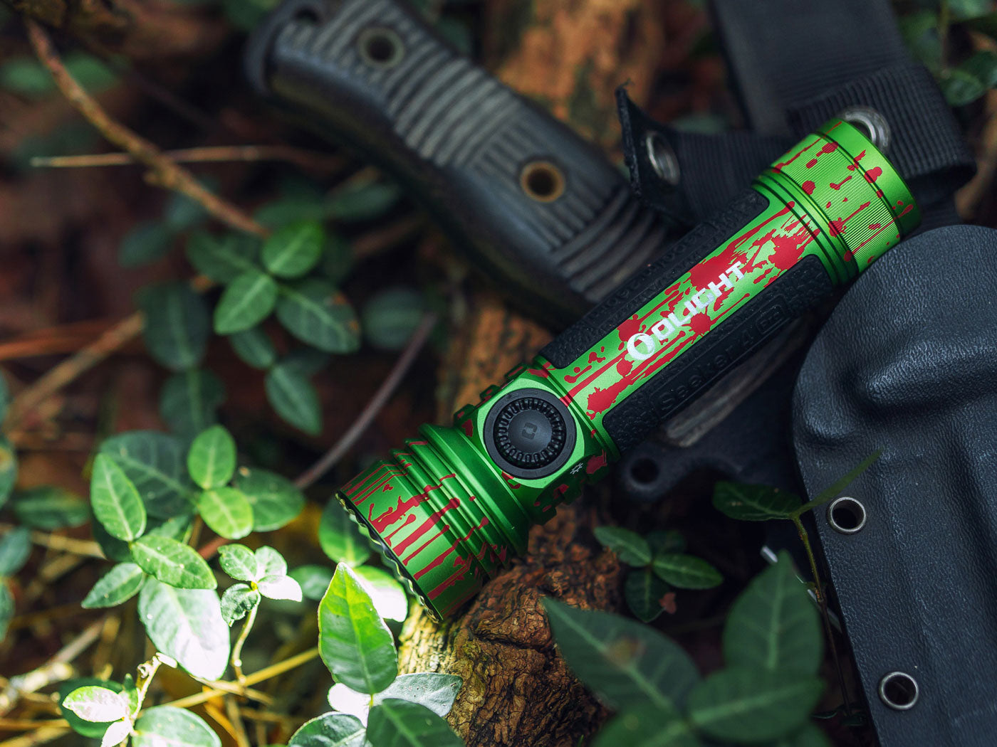 Olight Seeker 4 Pro Zombie green zaklamp