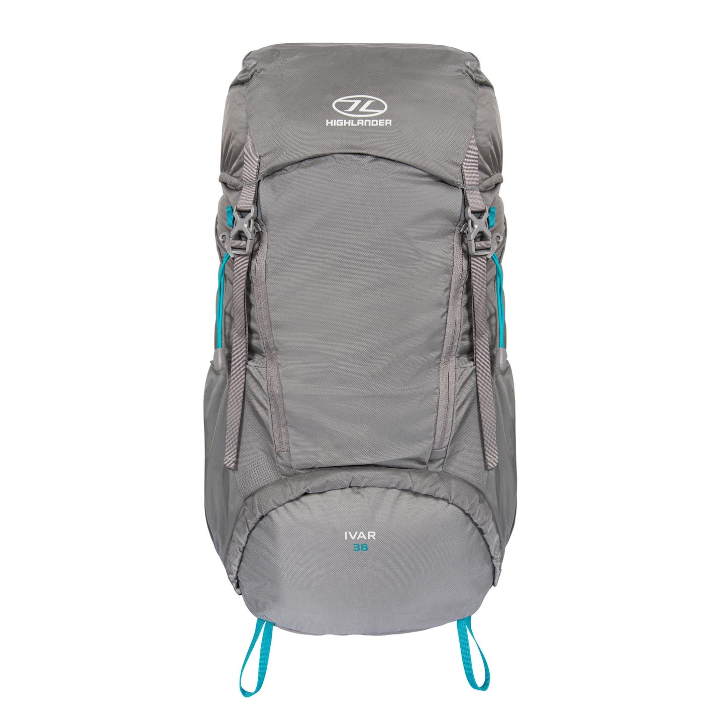 Highlander Ivar Backpack 38 Liter Dames lichtgrijs van kleur