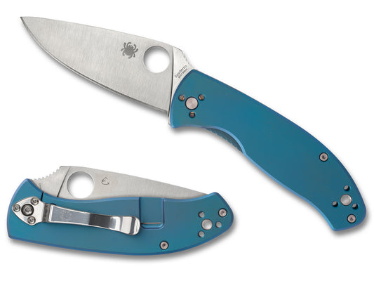 Spyderco Tenacious Titanium Blue
