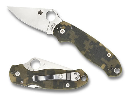 Spyderco Para 3 camouflage