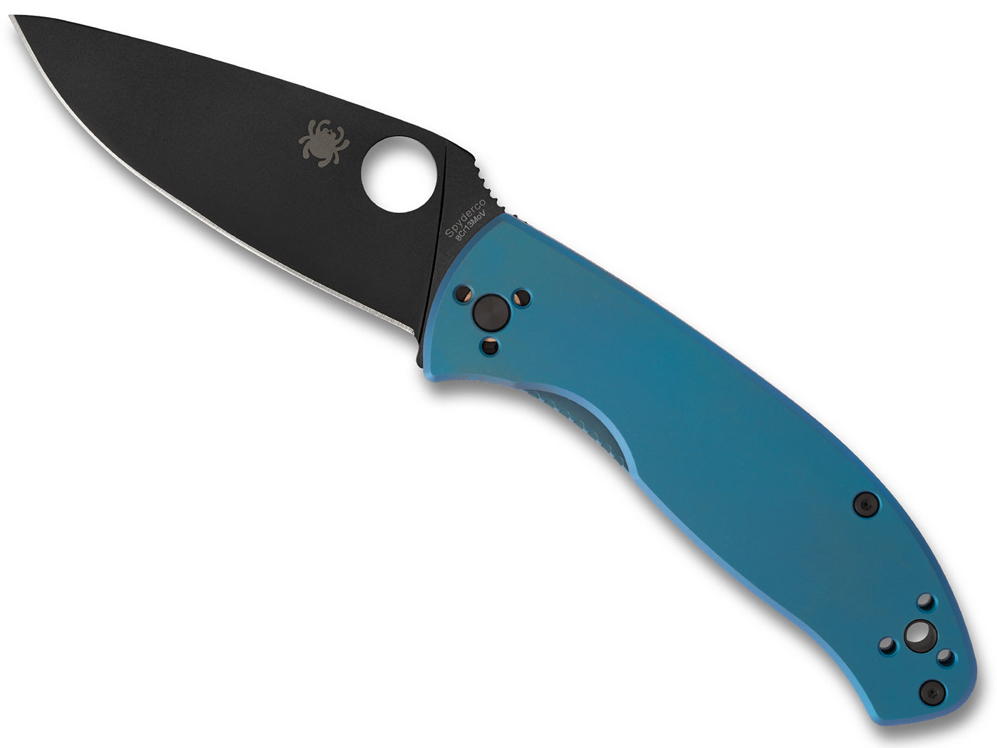 Spyderco Tenacious Titanium Blue /Black