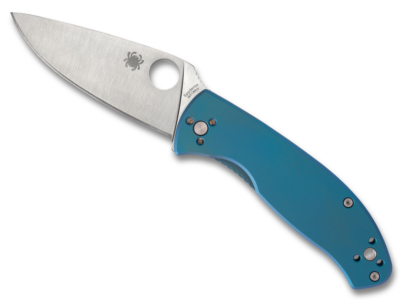 Spyderco Tenacious Titanium Blue