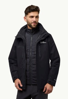 Jack-wolfskin Jasper 3-1 herenjas