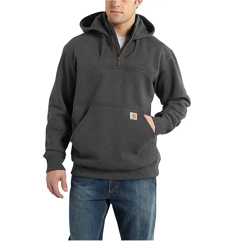 Carhartt Rain Defender LF HW kwart rits Sweatshirt 100617