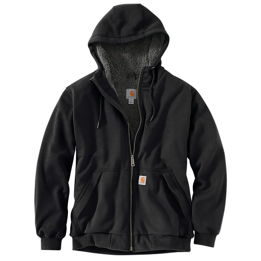 Carhartt Rain Defender RF sherpa gevoerde capuchon vest.