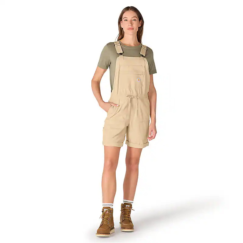 Carhartt Korte ripstop Dames tuin broek