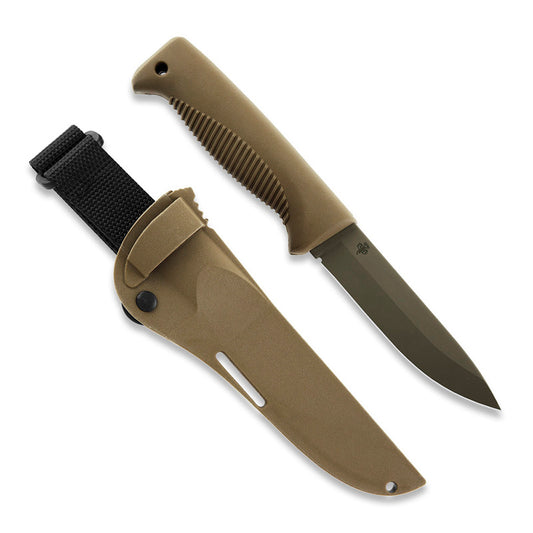 Peltonen M07 Ranger Puukko Coyote cerakote