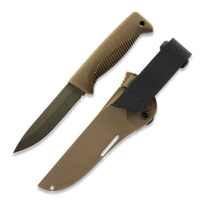 Peltonen M07 Ranger Puukko Coyote cerakote