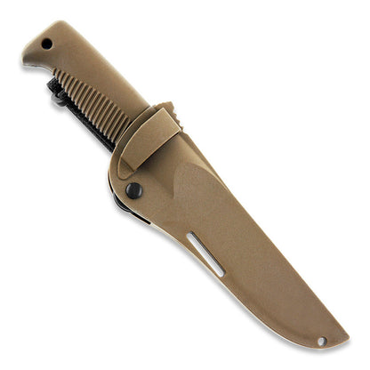 Peltonen M07 Ranger Puukko Coyote cerakote