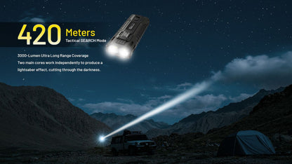 Nitecore Edc 37 oplaadbare zaklamp
