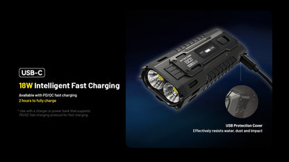 Nitecore Edc 37 oplaadbare zaklamp