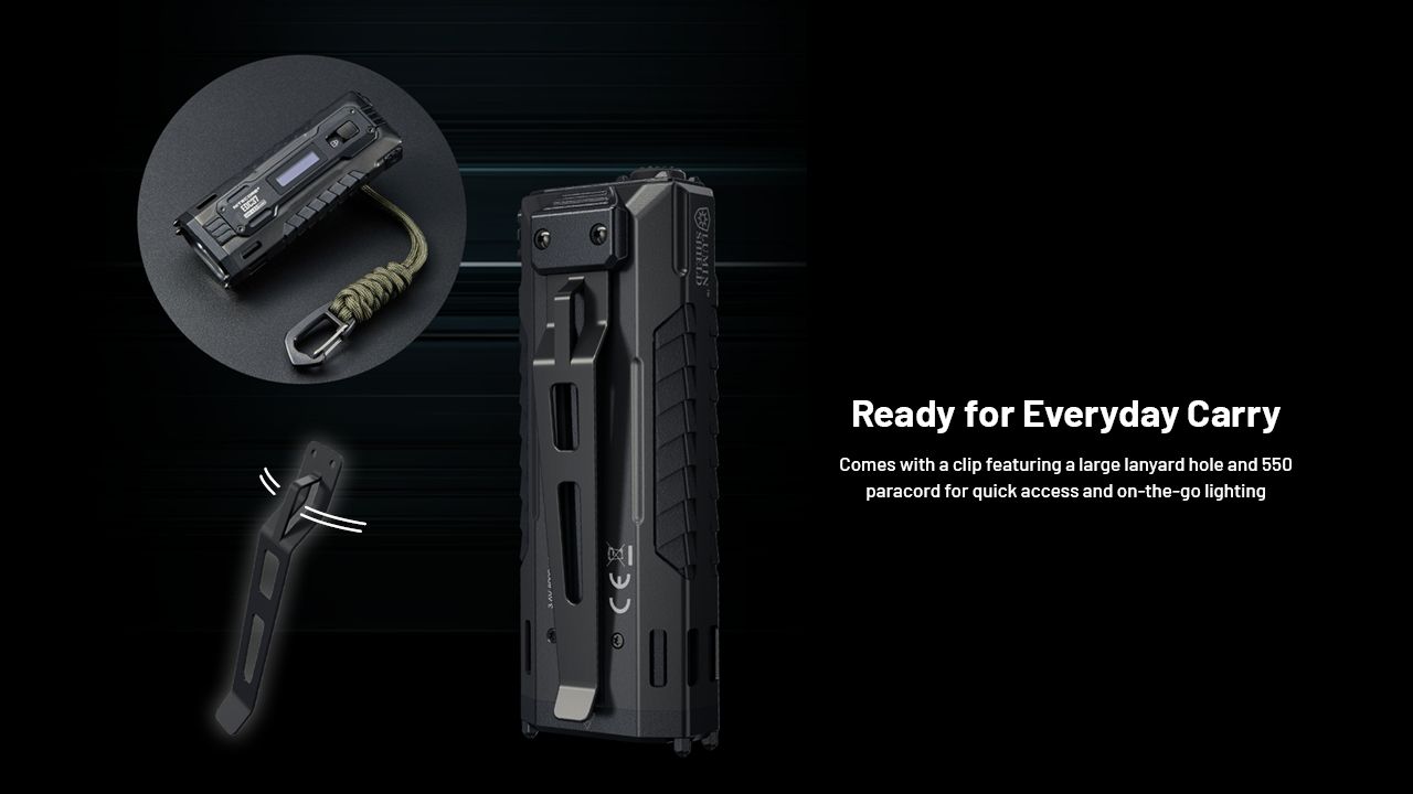 Nitecore Edc 37 oplaadbare zaklamp