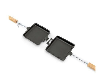 Petromax Gietijzeren Tosti ijzer.